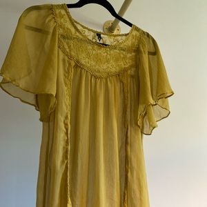 Mustard yellow tunic